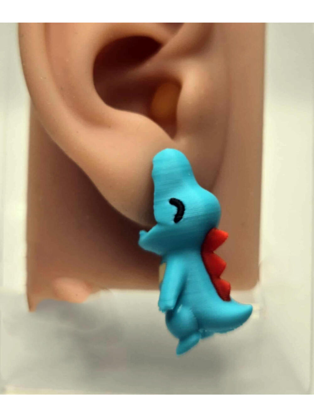Totodile Earrings - Pokemon Gift - Pokopia Gamer Gift - Gift for Her - Mom Gift